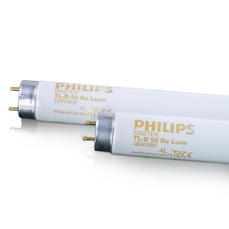 Philips DE LUXE 18W/965 D65 light box tubes
