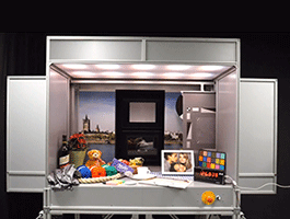 Customization scenarios aut-test color assessment cabinet